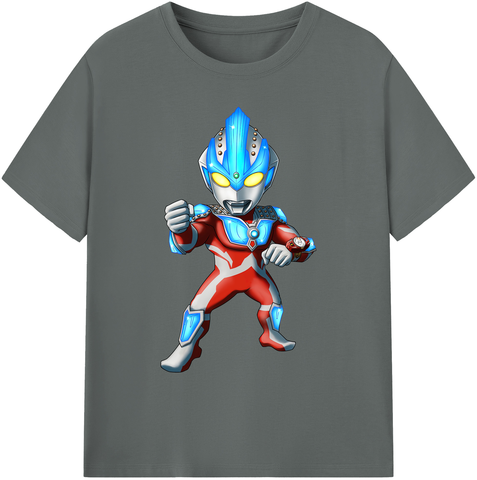（画像用） ウルトラマン Ultraman 綿100％ メンズ半袖Tシャツ｜肌触りやわらか＆通気性